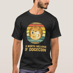 Camiseta Hombres a los que valgo millones de dogec de la ve
