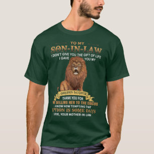 Camiseta Hombres A Mi Hijo En La Ley Graciosos De Madre En 