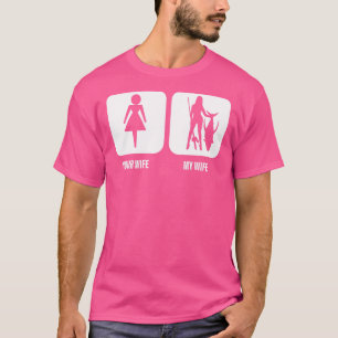 Camiseta Hombres A Tu Esposa Mi Esposa Pescador Por Husb