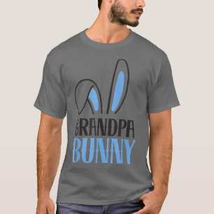 Camiseta Hombres Abuelo Bunny Costume Funny Familiar Coinci