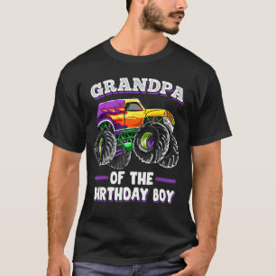 Camiseta Hombres Abuelo Del Monstruo De Los Padres De Cumpl