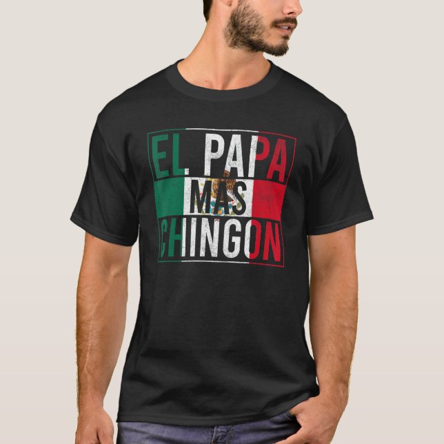 Camiseta Hombres Abuelo Dia Del Padre Mexico Apparthun Fun  (Anverso)