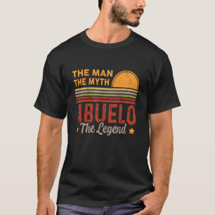 Camiseta Hombres Abuelo El Hombre Mitos Leyenda Fath Abuelo
