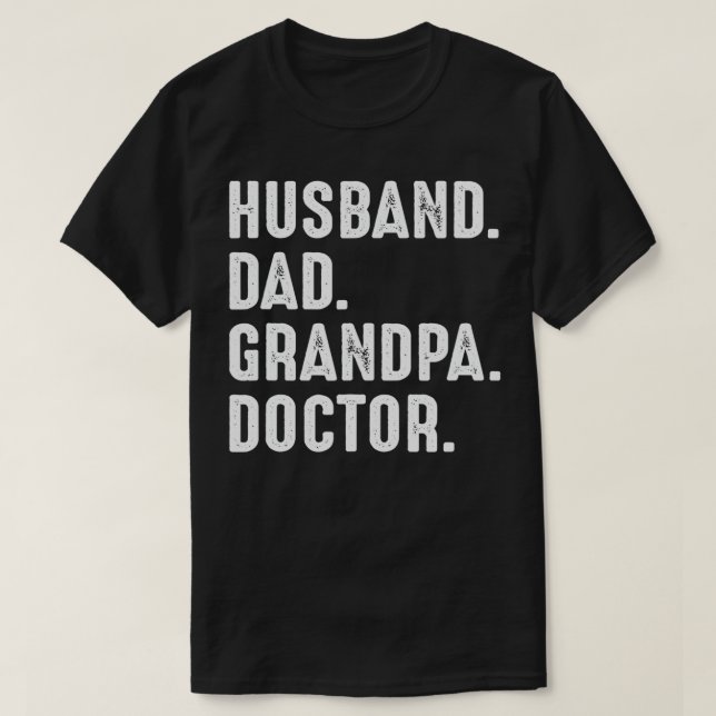 Camiseta Hombres Abuelo para Médicas Navidades de cumpleaño (Diseño del anverso)
