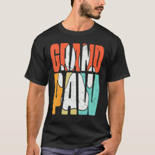 Camiseta Hombres Abuelo Perro Abuelo Familia del Día del Pa