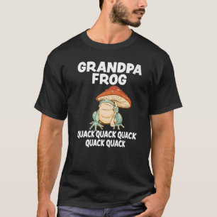Camiseta Hombres Abuelo Rana Animal Pun Love Amphibian Toad