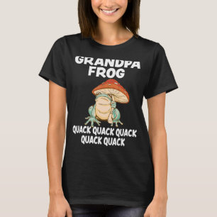 Camiseta Hombres Abuelo Rana Animal Pun Love Amphibian Toad