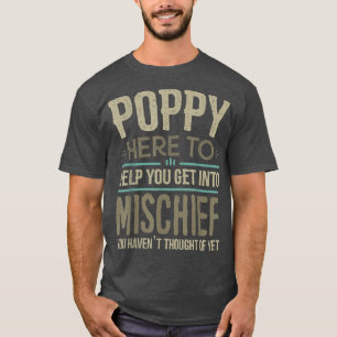 Camiseta Hombres adormidera de nietos para padres D