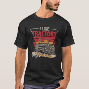 Camiseta Hombres agricultores de cosecha de vintage Tractor
