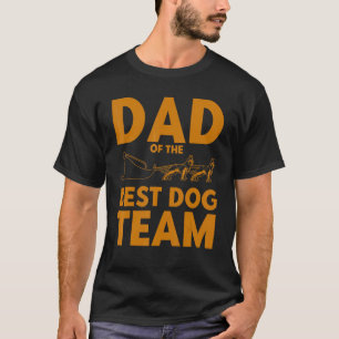 Camiseta Hombres Alaska Husky Sledding Perro Carreras Perro