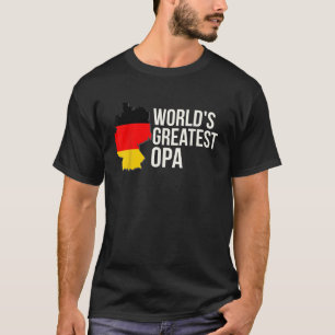 Camiseta Hombres Alemania Abuelo TShirt Novedad Opa Alemán