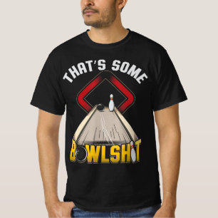 Camiseta Hombres Algunos Bowlsht Divertido Diez Pines 10 Bo