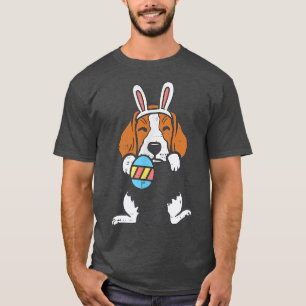 Camiseta Hombres amantes de los huevos de bolsillo beagle c