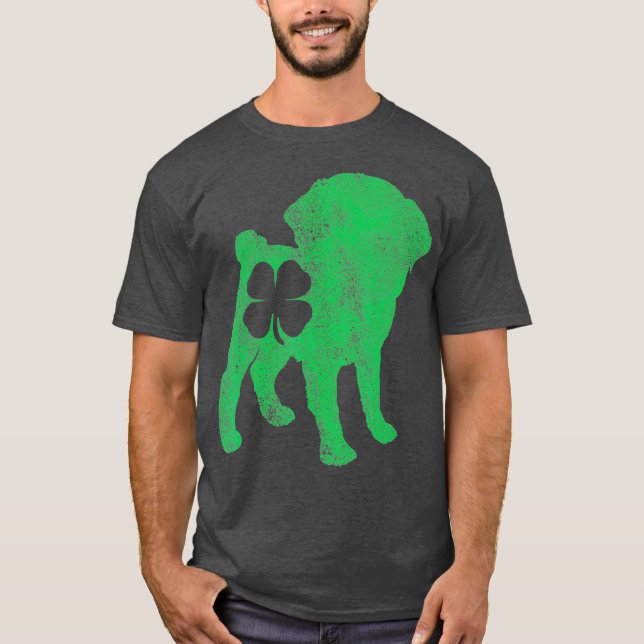 Camiseta Hombres amantes de shamrock (Anverso)