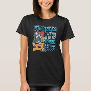 Camiseta Hombres Ángel, me encanta cuando se dobla hacia ad