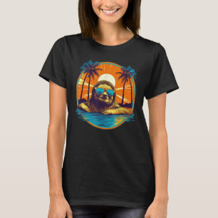 Camiseta Hombres Animales Sloth Mujeres Niños 11
