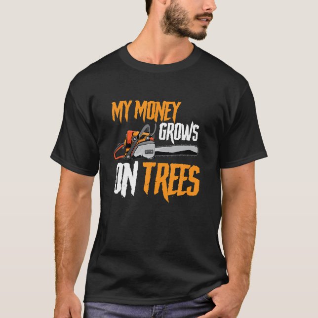 Camiseta Hombres arboristas divertidos toman el lumberjack (Anverso)