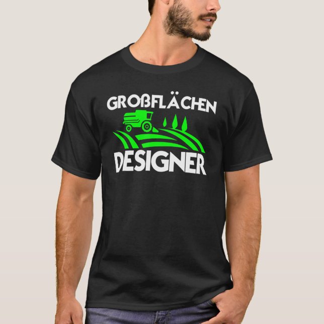 Camiseta Hombres Área Grande Er Farmer (Anverso)