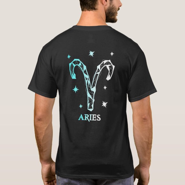 Camiseta Hombres Aries (Reverso)
