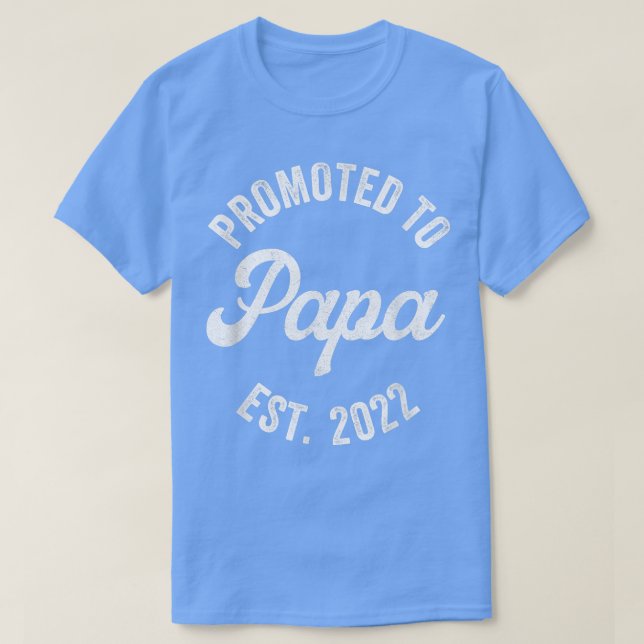 Camiseta Hombres ascendidos a papá, nueva abuela embarazada (Diseño del anverso)