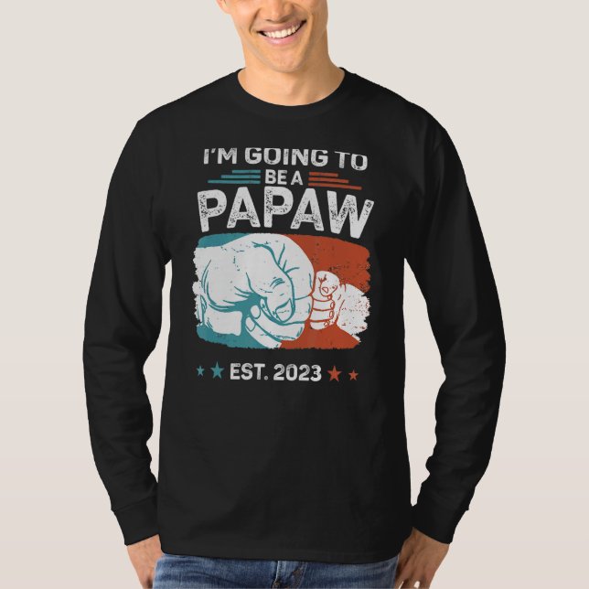 Camiseta Hombres ascendidos a Papaw 2023, primer día de pad (Anverso)