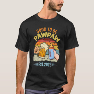 Camiseta Hombres ascendidos a Pawpaw est 2023 pronto será P