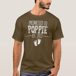 Camiseta Hombres ascendidos a Poppie 2022 Primer abuelo