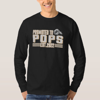 Camiseta Hombres Ascendidos A Pops 2022 Nuevo Padre Por Pri