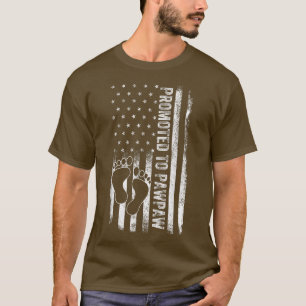 Camiseta Hombres ascendidos a primer padre de patada de pea