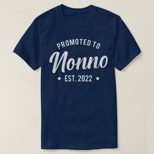 Camiseta Hombres ascendidos al abuelo de no-abuelo 2022  (Diseño del anverso)