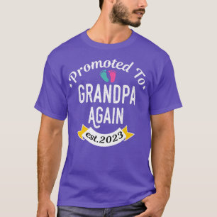 Camiseta Hombres ascendidos al abuelo de nuevo 2023 pronto