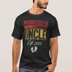Camiseta Hombres Ascendidos Al Tío Est 2023 Por Primera Vez