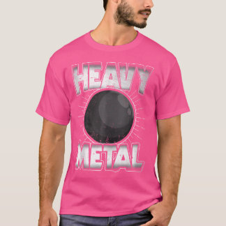 Camiseta Hombres atleta de tirador Metalizado fuerte