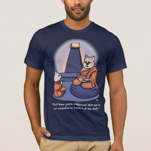 Camiseta Hombres azules iluminados