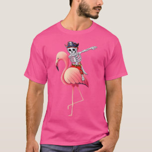 Camiseta Hombres bailando el esqueleto pirata Flamingo Hall