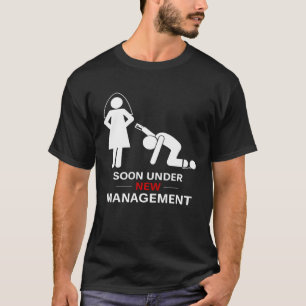 Camiseta Hombres Bajo Nuevo Administrador Despedida de Solt