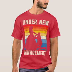 Camiseta Hombres Bajo Nuevo Gerente Boda Bachelor P