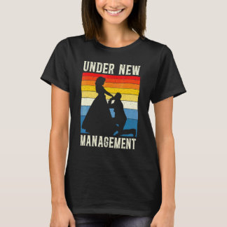 Camiseta Hombres Bajo Nuevo Manejo Novio Boda Soltero P