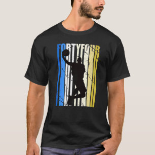 Camiseta Hombres Baloncesto 44º cumpleaños para los aficion