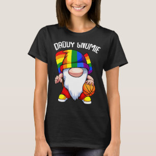Camiseta Hombres Baloncesto Papi Gnome Lgbt Q Gay Prib Rain