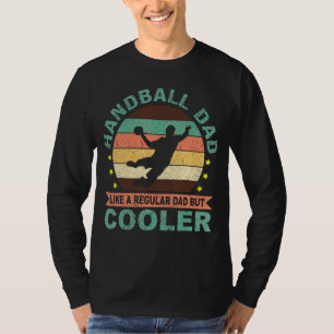 Camiseta Hombres Balonmano papá Salto Balón Balón de Salto