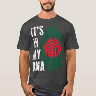 Camiseta Hombres Bandera de Bangladesh Hombres Mujeres Niño