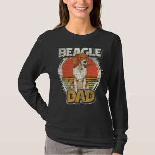 Camiseta Hombres Beagle Dad Animal Dog Dueño de Padres Day