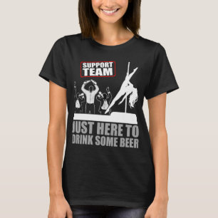 Camiseta Hombres bebiendo fiesta de soltero de brigada