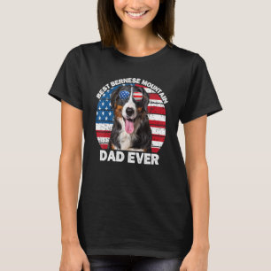 Camiseta Hombres Bernese Mountain Dog Dad For Men 4 Of J
