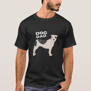 Camiseta Hombres Black & White American Pit Bull Terrier Do