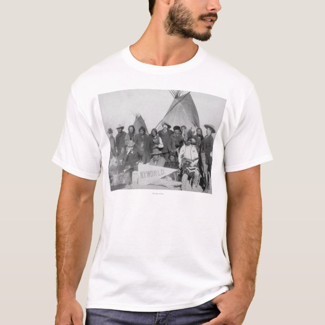 Camiseta Hombres blancos (Buffalo Bill incluyendo) y Lakota (Anverso)
