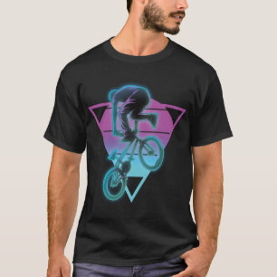Camiseta Hombres BMX Niños en bicicleta