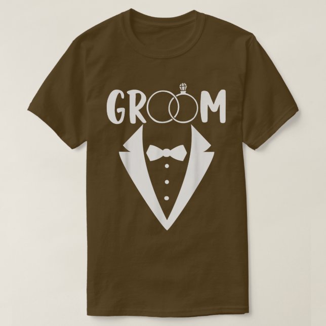 Camiseta Hombres Boda Bachelor Matrimonio Groom Bachelor Pa (Diseño del anverso)