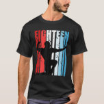 Camiseta Hombres Bodybuilding 18Th Birthday Halterofilia<br><div class="desc">Estos artículos de Fitness para los hombres son geniales. Si te gustan los objetos retro vintage, te encantarán estas prendas, ropa y accesorios. Son inspiradoras, motivacionales y coloridas. Excelente para Papas, hermanos, entrenadores, entrenadores, entrenadores, hijos, equipos, escuelas, colegios, estos CuerposConstruir ropa temática para hombres y adolescentes son geniales de bonito....</div>